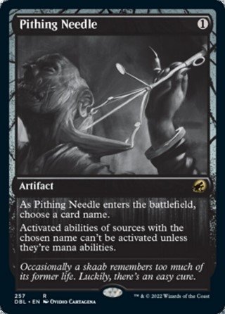 Pithing Needle (Innistrad: Double Feature)